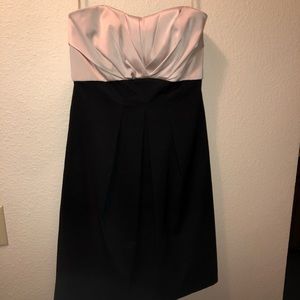 WHBM Black and Tan Formal Dress